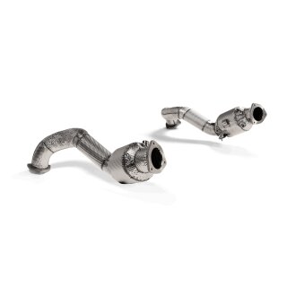 Akrapovic Verbindungsrohr Set (Titan) für Porsche 718 Cayman GT4 RS / Spyder RS BJ 2022 > 2024 (L-PO/T/17)