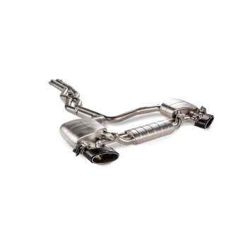 AKRAPOVIC Evolution Line (Titan) - für Audi RS 6 Avant / RS 7 Sportback Performance (C8) - OPF/GPF - BJ 2023 - 2025 -S-AU/T/1H