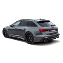 AKRAPOVIC Evolution Line (Titan) - für Audi RS 6 Avant / RS 7 Sportback Performance (C8) - OPF/GPF - BJ 2023 - 2025 -S-AU/T/1H