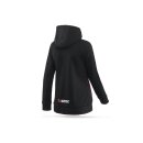 Zip Hoodie Schwarz Damen S