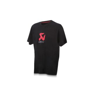 T-Shirt Herren Akrapovic Logo Schwarz M