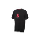 T-Shirt Herren Akrapovic Logo Schwarz 4XL