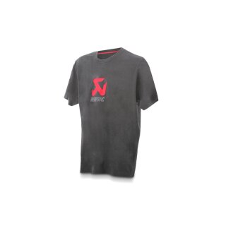 T-Shirt Herren Akrapovic Logo Grau S