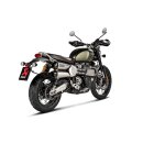 Akrapovic Slip-On Line (Titan) für Triumph Scrambler 1200 - BJ. 2019 > 2020 (S-T12SO3-HCQT)