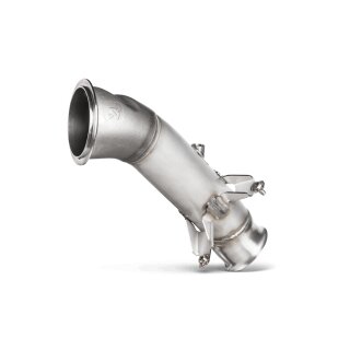 Akrapovic Downpipe ohne Kat (Edelstahl) für BMW M2 (F87) BJ 2016 > 2017 (DP-BM/SS/4)