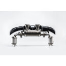 Akrapovic Hinterer Diffusor Carbon - Hochglanz für Porsche 911 Carrera / Cabriolet / Targa /S/4/4S/GTS (991.2) BJ 2016 > 2019 (DI-PO/CA/3/G)